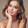 Perfectly Paired Love Knot Pendant with FREE Matching Earrings 4922 0098 g model