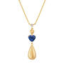 Drop of Gold Birthstone Diamond Necklace 6929 0013 i september