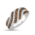 Mocha Wave Sterling Silver Ring 6786 0015 a main