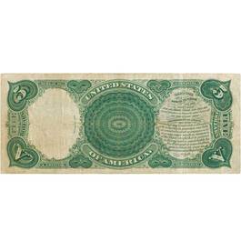 The Famous Five Dollar Woodchopper Note FLT 2