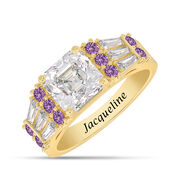 Birthstone Statement Ring 10142 0016 b february