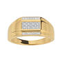 True Shine Men's Lab Grown Diamond Ring, True Shine Mens Lab Grown Diamond Ring 11222 0017 b flat