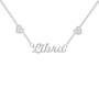 Sterling Silver Zodiac Necklace, Celestial Signs Zodiac Necklace 6807 0010 h libra