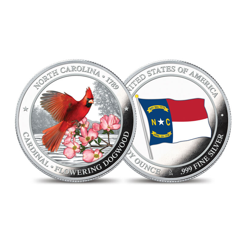 The State Bird and Flower Silver Commemoratives 2167 0088 a commemorativeNC