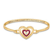 Daughter Birthstone and Diamond Bangle 1821 0021 a 1 january