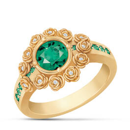 A Dozen Roses Birthstone Diamond Ring 6874 0018 e may