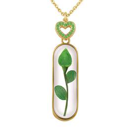 Birthstone Rosebud Pendant 1714 001 3 3