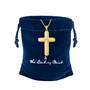 Personalized Guiding Star Diamond Cross Pendant 11984 0015 g gift pouch