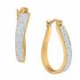 Sensational Swirl Diamond Hoop Earrings, Sensational Swirl Diamond Hoop Earrings 2641 001 9 2