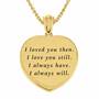 My Sweet Love Mocha Heart Pendant 6410 001 9 2