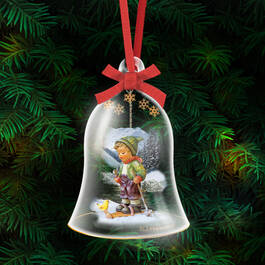 MI Hummel Christmas Bell Ornaments 10491 0013 h little skier