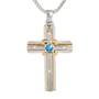 Birthstone Salvation Mens Pendant 6007 001 8 12