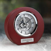 To My Son Personalized Desk Clock 12192 0011 c initial