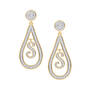 The Diamond Initial Earrings 10752 0017 s earing