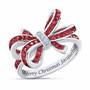 Merry Christmas Personalized Diamond Ring 6070 001 0 1