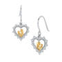 Mother Child Pendant Earring Set 10967 0018 c earring