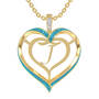 Personalized Birthstone Diamond Pendant 10138 0012 l december