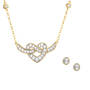 Tying the Knot Diamond Necklace and Earrings 11927 0015 a main