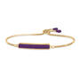 Birthstone Bolo Bracelet 6501 0027 b february