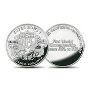 Super Bowl Flip Coin Silver Plated Collection 11732 0010 a commemorative