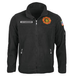 Personalized Symbol of Courage Firefighter Fleece 11710 0016 a main