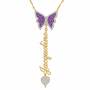 Personalized Birthstone Butterfly Necklace 6727 001 7 2