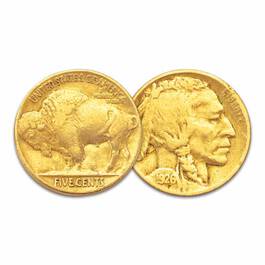 The Buffalo Nickel Coin Clock 1131 001 8 2