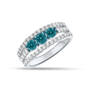 Blue Diamond Trio Ring 11857 0019 a main