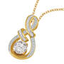 Wrapped in Romance Five Carat Pendant, Wrapped in Romance Five Carat Pendant 11251 0011 b angle