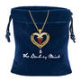The Forever Diamond Heart Pendant 6871 0011 g gift pouchg