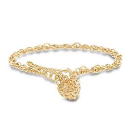 Lock of Love 14kt GoldAura Bracelet 6352 001 9 1