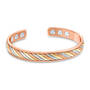 Copper Trinity Braided Magnetic Bangle 2135 001 2 1
