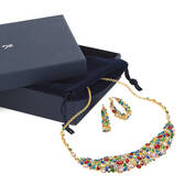 The Celebration Necklace with Free Matching Earrings 11471 0015 g gift pouch
