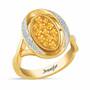 Birthstone  Diamond Flip Ring 2002 001 2 11