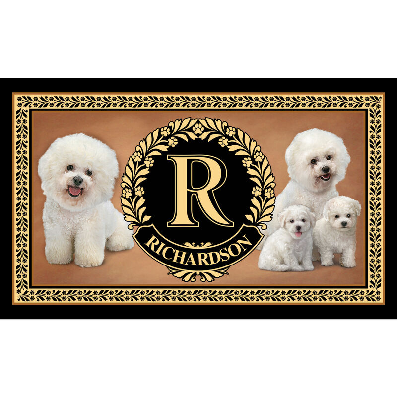 The Dog Accent Rug 6859 0033 a Bichon