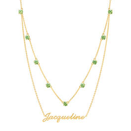 The Birthstone Layered Necklace 6788 001 3 8