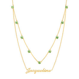 The Birthstone Layered Necklace 6788 001 3 8