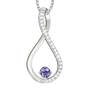 The Birthstone  Diamond Infinity Pendant 5200 001 5 2
