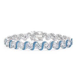 The Shimmering Blue Wave Bracelet 12227 0010 a main