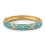 Refined  Radiant Birthstone Bangle 2918 001 5 3