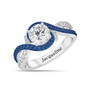 Personalized True Beauty Birthstone Diamonisse Ring 11316 0014 i september