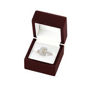 Diamond Grandeur Rectangle Ring 6534 0010 g gift box