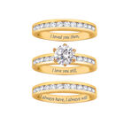 Together Forever Diamonisse Ring Set 10284 0014 b separated