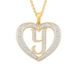 Dazzling Diamond Heart Pendant 11622 0138 a y