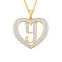Dazzling Diamond Heart Pendant 11622 0138 a y