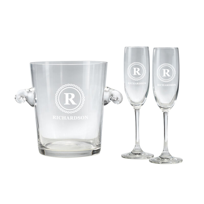 The Personalized Champagne Set 10036 0015 a main