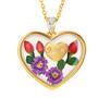 Mom Diamond Rose Pendant 1759 0019 b front