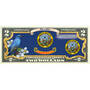 State Bird and Flower Enhanced $2 Bill Collection 11346 0018 a Idaho