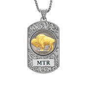 Buffalo Nickel Diamond Pendant 11089 0019 a main