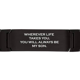 For My Blessed Son Cross Bracelet 10969 0016 b sentiment